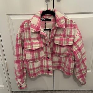 NWT Zara cropped jacket. Size S